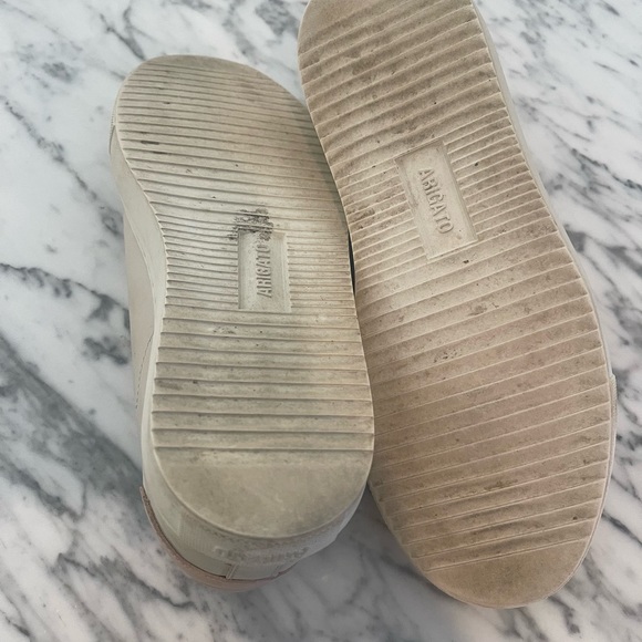 Axel Arigato Clean 90 Triple Sneaker - Cremino / Dusty Pink - Picture 2 of 6